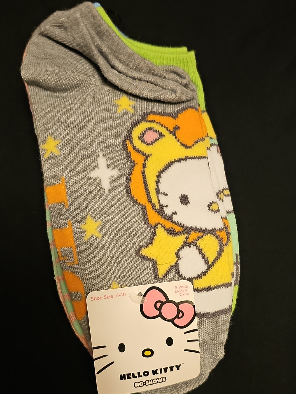 Hello Kitty Sodiac Theme No-Show Socks